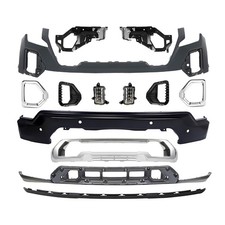 Front Bumper Cover Assy Kit For 2019-2022 Gmc Sierra 1500 W Fog Light Bracket Front Bumper Cover Assy Kit For 2019-2022 Gmc Sierra 1500 W Fog Light Bracket