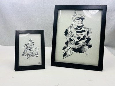 Black And White Tattoo Art, Goons, Ever Seeing Eye.