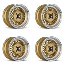 4x Enkei Enkei92 Wheels 15x7 4x114.3 Et38 Cb72.6 Gold