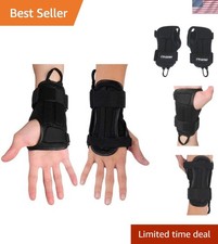Impact Wrist Guard, Fitted Wrist Brace Wrist Support for Snowboarding, Skatin...