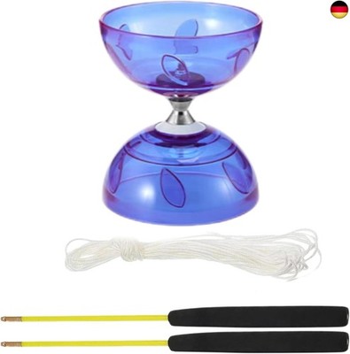 Diabolo mit Kugellager, Kommt mit professionellem Stick,Freizeitsport, perfekt