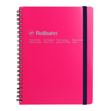 Delfonics Rollbahn Spiral Classic Notebooks: 6-1/2 in. x 8-1/2 in. Rose  A5 no