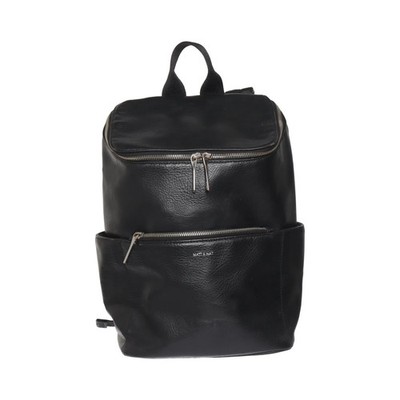 Matt & Nat, Rucksack, Unisex (Erwachsene), Schwarz, Einfarbig, 24, 14 #oFw