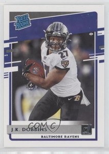 2020 Panini Donruss Rated Rookie JK Dobbins #311 Rookie RC