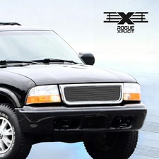 Fits 1998-2003 Gmc Jimmysonoma Chrome Aluminum Front Main Upper Grill Grille Fits 1998-2003 Gmc Jimmysonoma Chrome Aluminum Front Main Upper Grill Grille