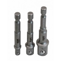 Adapter Set Stecknussadapter Adapterset FüR 1/4 3/8 1/2 Zoll NüSse Akkuschrauber