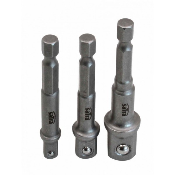 Adapter Set Stecknussadapter Adapterset FüR 1/4 3/8 1/2 Zoll NüSse Akkuschrauber-image