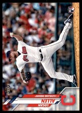 Logan Allen 2020 Topps #228 Indians MLB READ FREE SHIPPING AutographDen