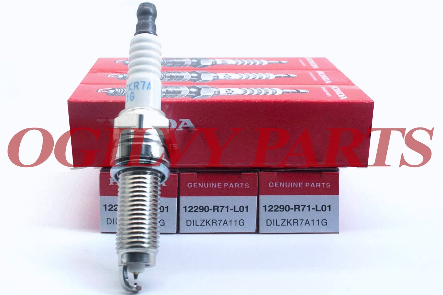 6PC New Genuine NGK Iridium Spark Plugs 12290-R71-L01 DILZKR7A11G 92924 JP