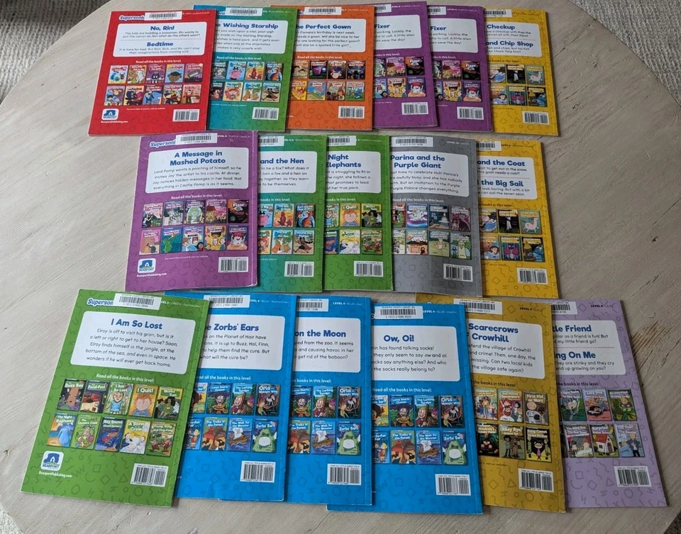 Supersonic Phonics Readers Lot of 17 Books – Early Reading Series - Image 2 of 2