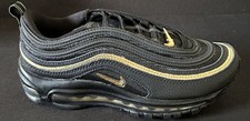 Nike Air Max 97 Black Gold Metallic Men Size 6 Women 7.5 New Rare DC2190-001