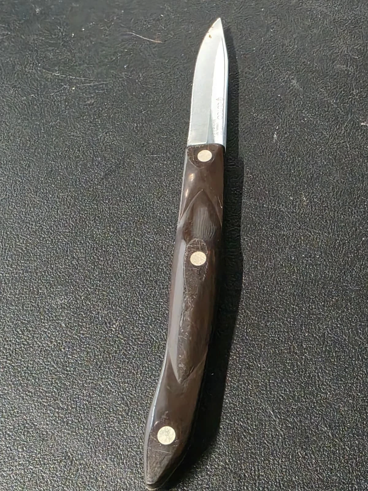 Cutco 1720 Paring Knife - Classic Dark Brown Handle - 2.75" Straight Edge USA