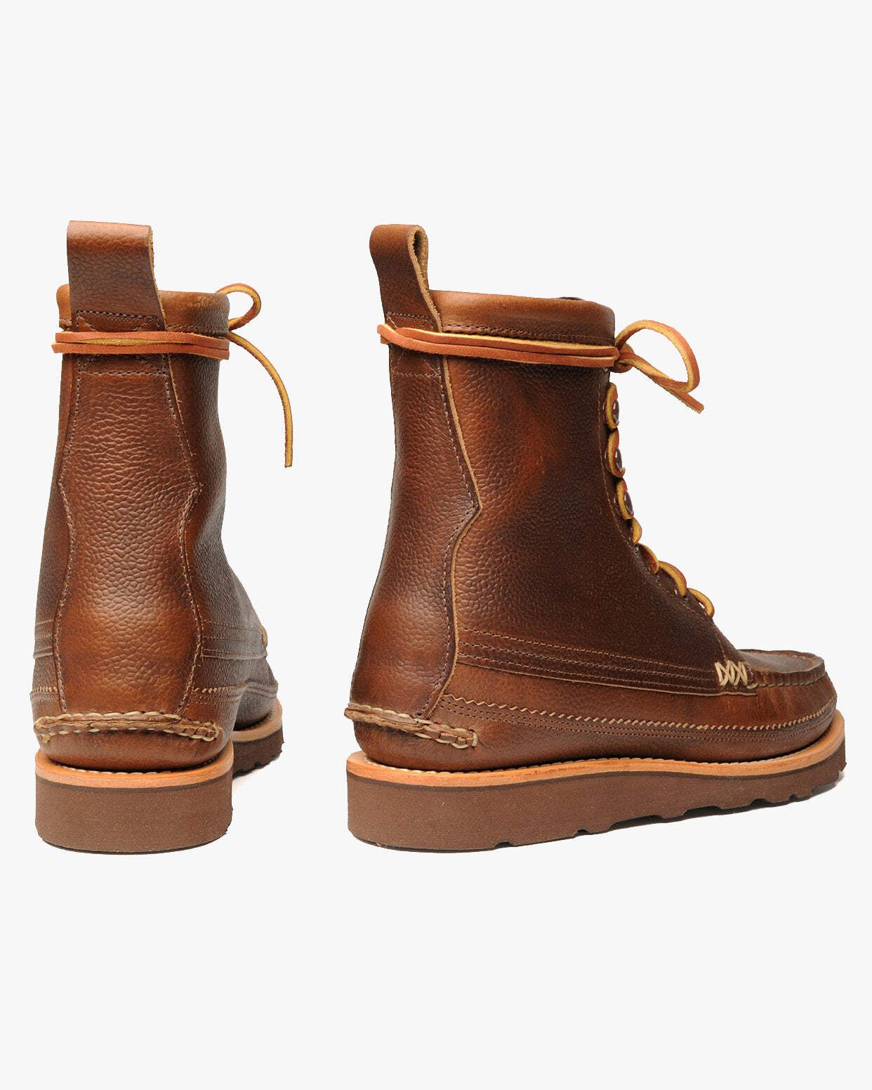 Yuketen Maine Guide DB Boots - SG Brown image 7