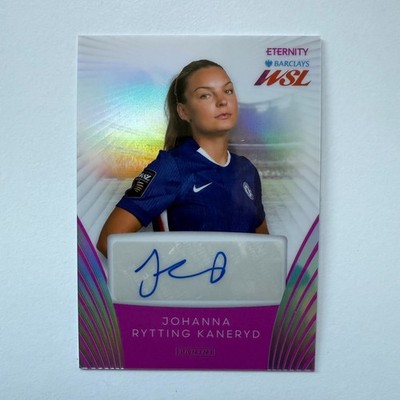 Panini Eternity WSL 25/26 Johanna Rytting Kaneryd Auto /20 Chelsea Pink Card