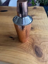 Vintage Crofton Chef’s Collection Cooper Plated /Stainless Cocktail Shaker