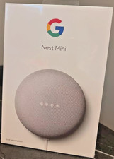 Brand New and Sealed GOOGLE Nest Mini (2nd Generation) Smart Speaker - Chalk