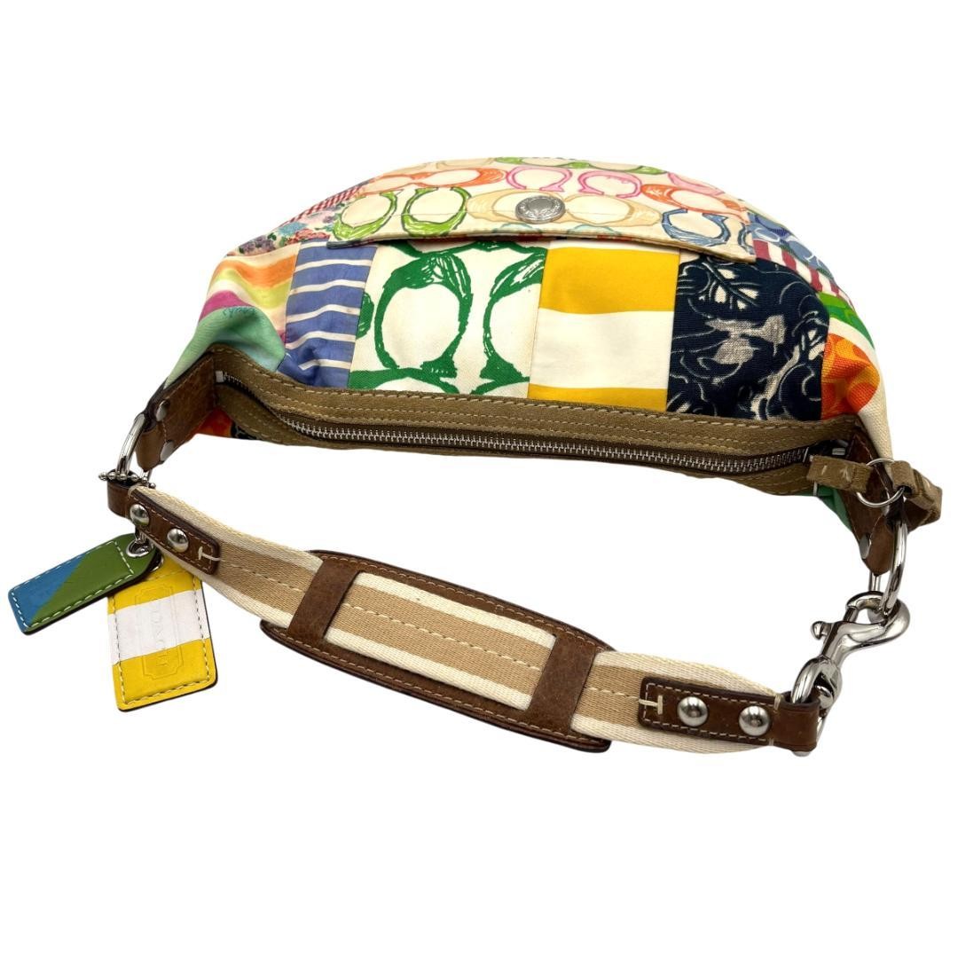 Coach Patchwork Hobo Shoulder Bag One Shoulder  5a - image 12
