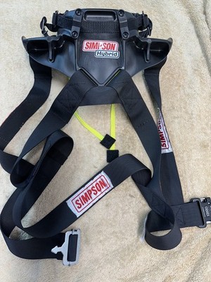 SIMPSON SAFETY Hybrid Sport Large w/ Sliding Tether HANS