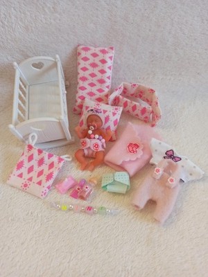 Zuru Surprise my Mini Baby Bett Nuckel  Bettwäsche Kleidung Puppenstube Zubehör