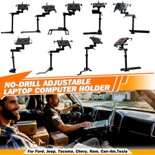 Laptop Mount Computer Holder For Ford Transit, Silverado GMC Sierra, Ram,Tacoma