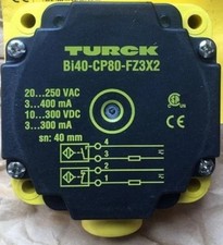 New In Box TURCK Bi40-CP80-FZ3X2 Inductive Sensor