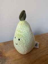 Jellycat Amusable Pear 11cm Soft Plush Toy Retired Green