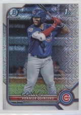 2022 Bowman Chrome Prospects Mega Box Mojo Refractor Ronnier Quintero h3a