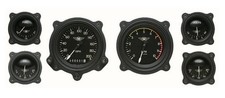 Classic Instruments Moal Bomber Series 6 Gauge Setspeedfueloiltachtempvolt Classic Instruments Moal Bomber Series 6 Gauge Setspeedfueloiltachtempvolt