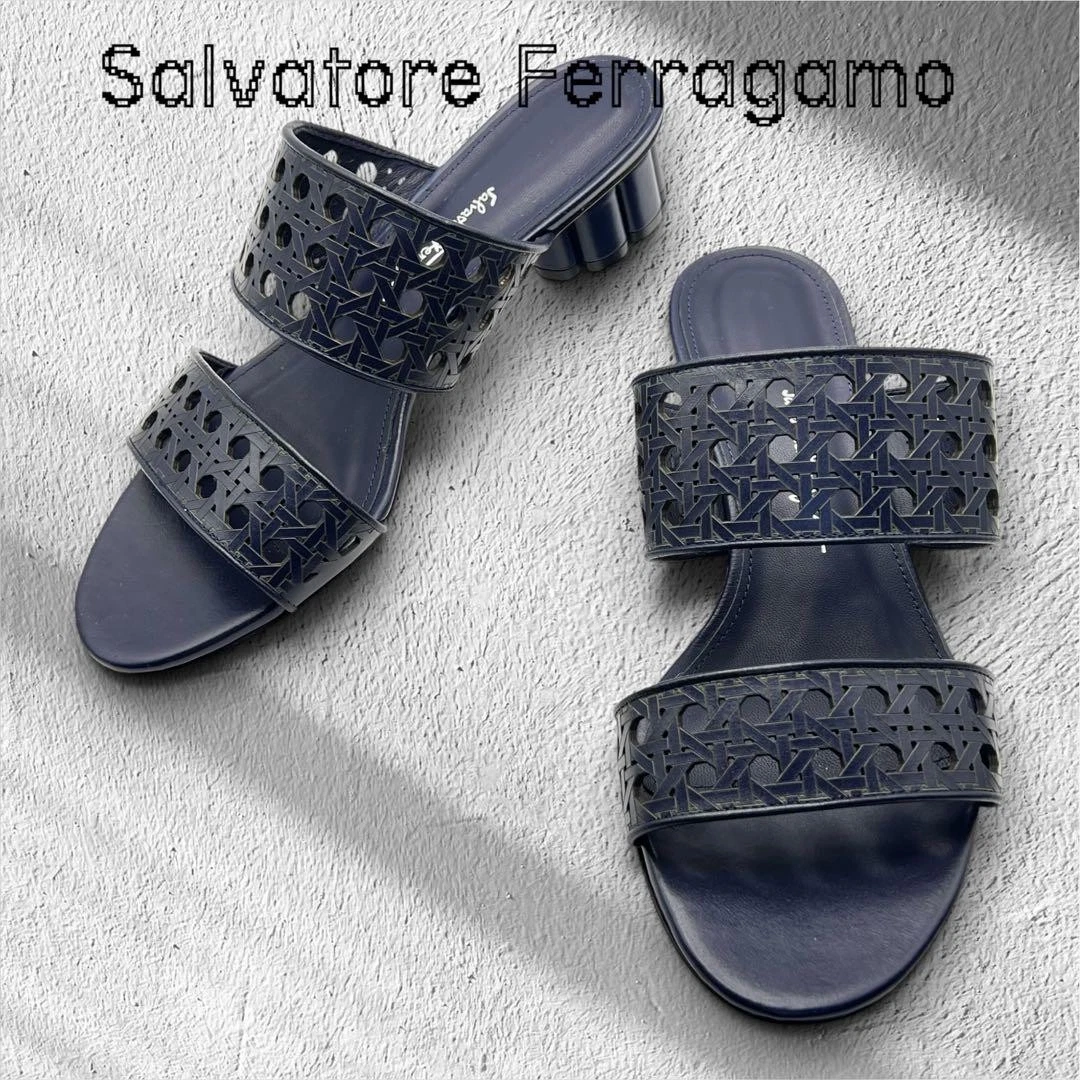 Salvatore Ferragamo Blue Sandals for Women for sale | eBay