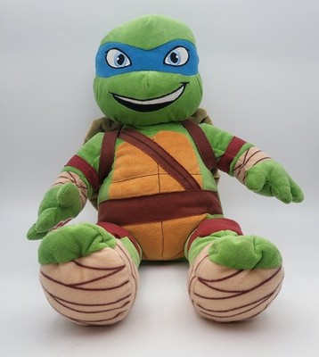 Nickelodeon Build a Bear 17'' Leonardo Teenage Mutant Ninja Turtle Plush, RETIRED