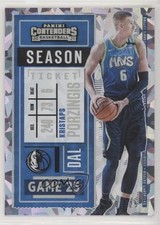 2020 Panini Contenders Season Cracked Ice Ticket /25 Kristaps Porzingis #42 7y2
