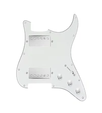 920D Custom Hushed And Humble HH Loaded Pickguard for Strat With Nickel Smoot...