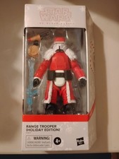 Star Wars The Black Series Holiday Range Trooper Christmas Exclusive Figure Read