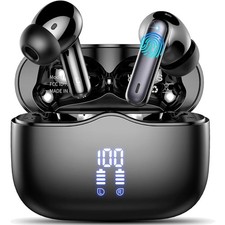 Bajos bajos y totalmente inalámbricos: Auriculares Bluetooth 5.4 para deporte y ocio