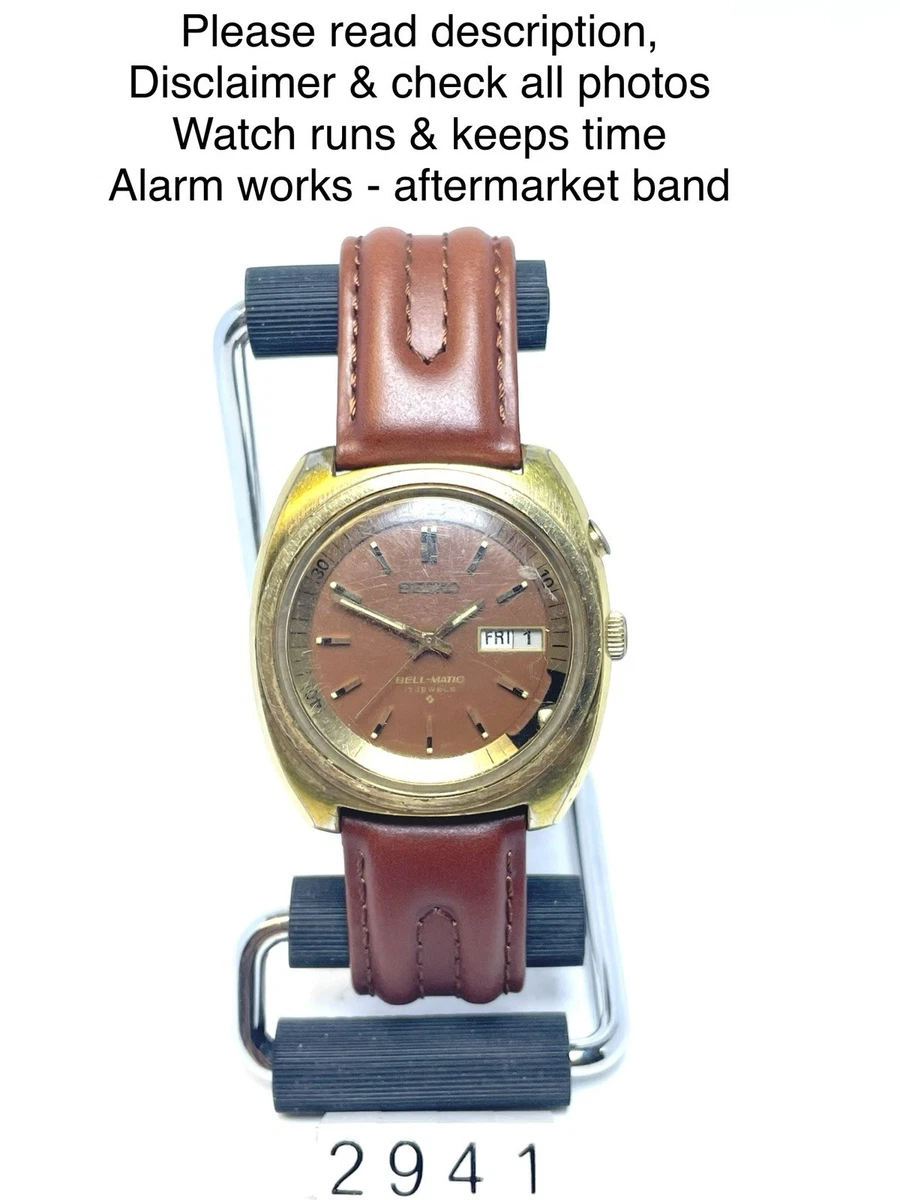 Seiko Bell-Matic Alarm Wristwatches for sale - eBay