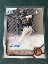 2022 Bowman Chrome Alexander Suarez AUTOGRAPH