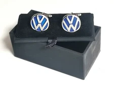 Volkswagen VW   Cufflinks Business Gift Suit  Car  Logo  in Cuffinks Box