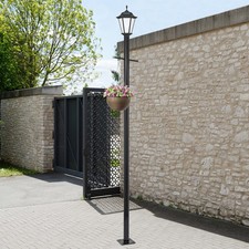 Split Street Light Pole Outdoor Lamp Post wit...