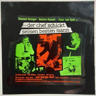 DER CHEF SCHICKT SEINEN BESTEN MANN / Kino Film Groß Farb DIA / SEHR SELTEN