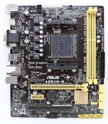ASUS A88XM-E AMD A88X microATX Motherboard Socket FM2+ (#26344)