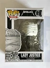 Funko Pop! Rocks Metallica Lady Justice #89 Vinyl Figure w/ Protector