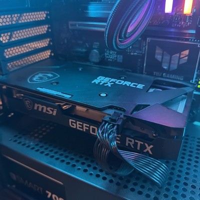 Used MSI GeForce RTX 3060 VENTUS 2X 12G OC 12GB GDDR6 Gaming Graphics Card...