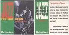 1 HEINEKEN JAZZ BEER MAT BEERCOASTER SOUS BOCK VILTJE