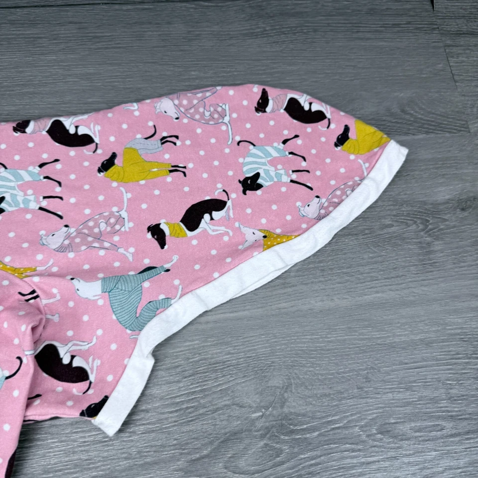 Suéter Top Jersey Italiano Galgo IGGY 2XL Rosa Imitación Piel Largo Snood 2 Piernas Foto 4 de 4