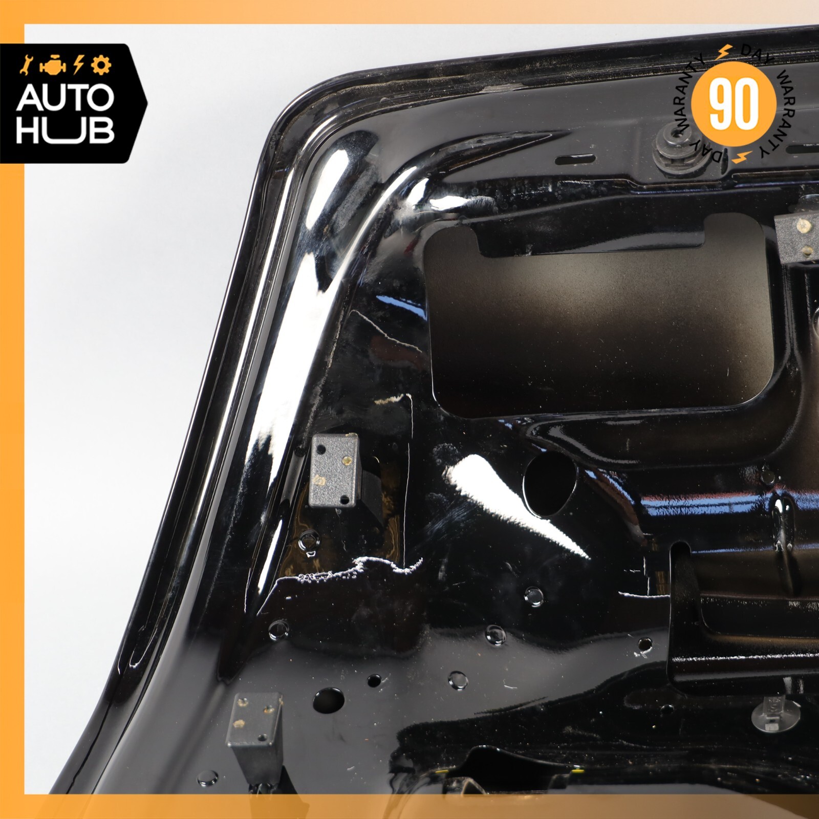 03-10 Bentley Continental GT Coupe Trunk Lid Panel Assembly Black OEM 31k