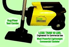 Clean Obsessed Commercial Vacuum CO711 w/Cloth Vacuum Bags- 9pk-