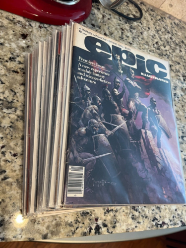Epic Illustrated Vintage 20 Magazine Lot - Picture 1 of 12