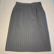 VTG Levis Bend Over Skirt Womens 32 USA Pull On High Waist A-Line Career Retro