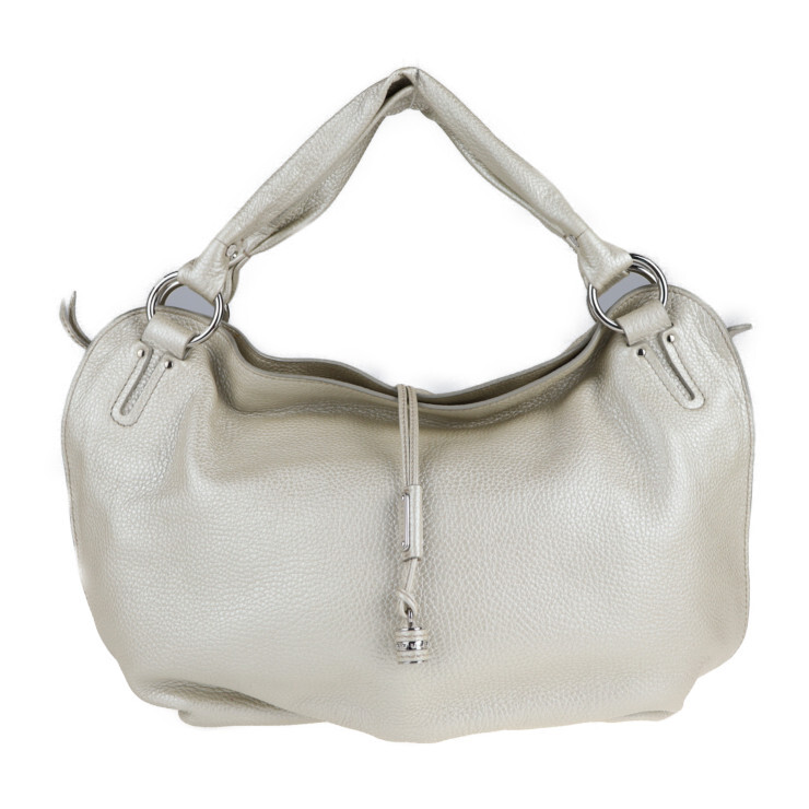CELINE BITTER SWEET SILVER SHOULDER BAG