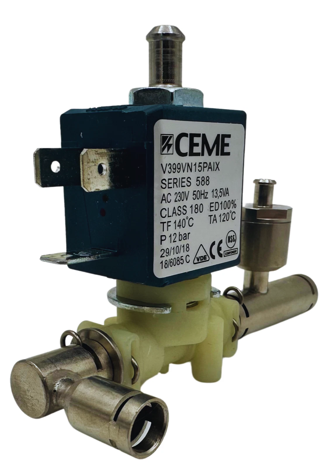 Solenoid Valve Kit for Stollar/Sage BES980 (230v) SP0027746 Duty Free